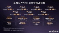 东风日产NX8，家用SUV“同花顺”诚意拉满